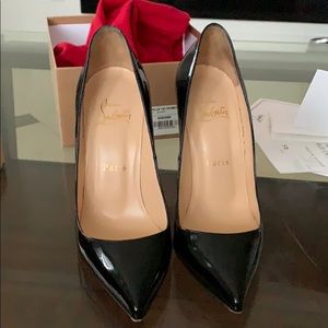 Pigalle Christian louboutin 120 patent calf